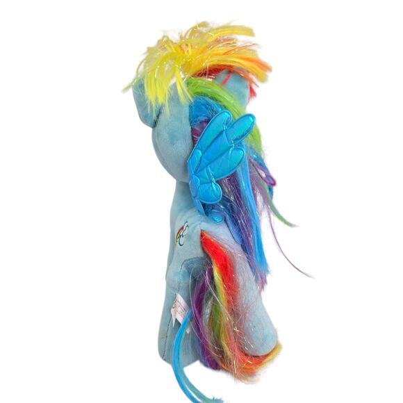 Ty Rainbow Dash Sparkle My Little Pony Blue Wings Stuffed Animal Plush Toy‎ 10" - Picture 4 of 8